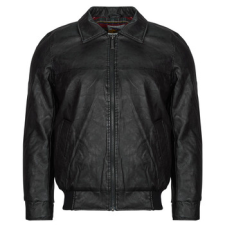 Harrington Dzsekik FONZIE FAUX LEATHER Fekete EU S férfi kabát, dzseki