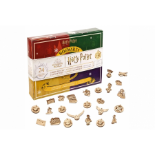 Harry Potter 3D fából készült mechanikus adventi naptár puzzle, kirakós