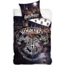 Harry Potter ágyneműhuzat Castle Night 140×200cm, 70×90 cm lakástextília