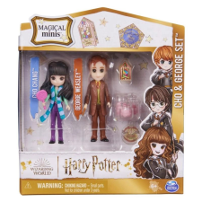  Harry Potter George és Cho dupla figurakészlet kiegészítőkkel játékfigura