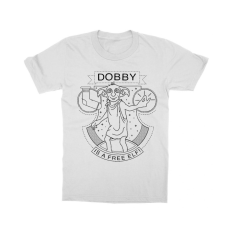 Harry Potter gyerek rövid ujjú póló - Dobby Lineart