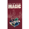  Harry Potter Magic fürdőlepedő, strand törölköző 70x140cm