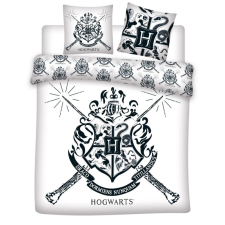Harry Potter White dupla, kétszemélyes ágyneműhuzat 240×220cm, 65x65 cm lakástextília