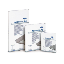  Hartmann Atrauman Ag ezüsttartalmú sebfedő 10x10 cm 1db gyógyászati segédeszköz