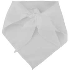  Hartmann háromszög kendő tű nélkül, fehér, flisz 1db gyógyászati segédeszköz