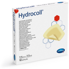 HARTMANN Hydrocoll® hidrokolloid kötszer (7,5x7,5 cm; 10 db) gyógyászati segédeszköz