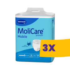 HARTMANN MoliCare Premium Mobile 6 csepp M inkontinencia alsónemű 14db (Karton - 3 csomag) gyógyászati segédeszköz