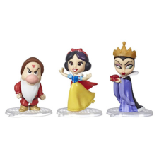 Hasbro Disney hercegnők: comics dolls - hófehérke és a hét törpe karakterek, 3 db játékfigura