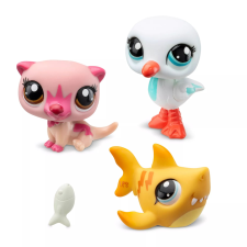 Hasbro Littlest Pet Shop 3 darabos Figura készlet - Szigeti kaland (LPS00550) játékfigura