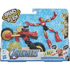 Hasbro Marvel Flex Rider Iron Man (F0244 5L00) játékfigura