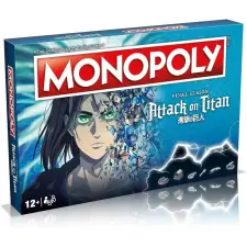 Hasbro Monopoly Attack on Titan The Final Season társasjáték társasjáték