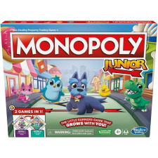 Hasbro Monopoly Junior társasjáték gyerekeknek 2az1-ben – Hasbro társasjáték