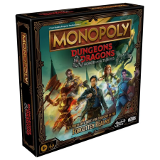 Hasbro Monopoly társasjáték Dungeon & Dragons Betyárbecsület kiadás angol változat társasjáték