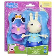 Hasbro Peppa Pig Figura és Ruhakiegészítő Szett Rebecca Bunny 15cm játékfigura