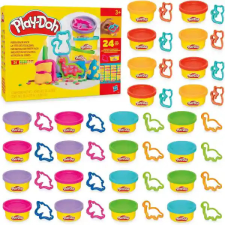 Hasbro Play-Doh 24 tégelyes színes gyurma készlet formákkal gyurma