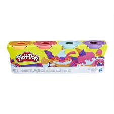 Hasbro Play-Doh 4 db-os gyurma készlet - édes színek gyurma