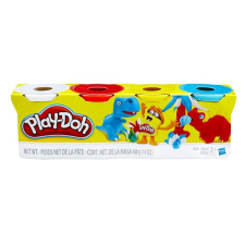 Hasbro Play-Doh: 4 tégelyes gyurma készlet - Alapszínek kreatív és készségfejlesztő