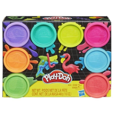 Hasbro Play-Doh: 8 darabos színvarázs neon gyurmakészlet kreatív és készségfejlesztő