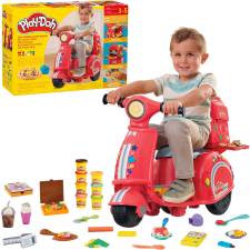 Hasbro Play-Doh Pizza készítő gyurma készlet Pink kismotorral (F88035L0) kreatív és készségfejlesztő