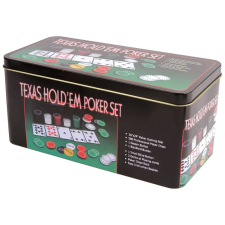 Hasbro Póker készlet fémdobozban 200 darab zsetonnal társasjáték