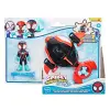 Hasbro Spidey and His Amazing Friends: Waterwebs figurák és színváltós járművek - Spin Dolphin - Hasbro