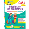 Hatier Résolution de problèmes CM1 - Cahier de soutien nouveau programme | Jeanne Bia