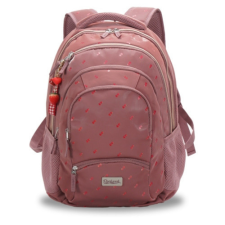  Hátitáska Manal Rose bogyós 18x47x34 cm iskolatáska