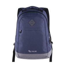  Hátizsák, notebook tartóval, PULSE &quot;Bicolor&quot;, kék-szürke gyerek hátizsák, táska