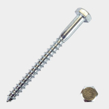  Hatlapfejű állványcsavar 8x160 /Horganyzott/ barkácsolás, csiszolás, rögzítés