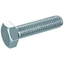  Hatlapfejű tövigmenetes csavar DIN 933 / ISO 4017 M36x160 8.8 Vz. barkácsolás, csiszolás, rögzítés