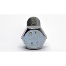 Hatlapfejű tövigmenetes metrikus HTL csavar M 16x50mm 8.8 minőség DIN 933 barkácsolás, csiszolás, rögzítés