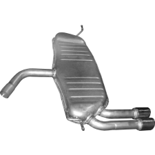  hátsó kipufogódob K01_144ALU kipufogó alkatrész