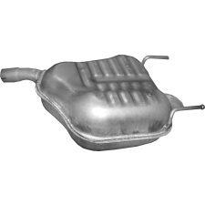  hátsó kipufogódob K17_652ALU kipufogó alkatrész