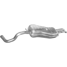  hátsó kipufogódob K24_37ALU kipufogó alkatrész