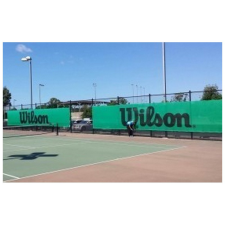 Háttérháló zöld Wilson 2mx12m tenisz felszerelés