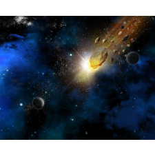  Háttérkép Univers10 Meteoritok utaznak az űrben, 350 x 200 cm tapéta, díszléc és más dekoráció