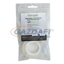 HAUPA 170232 HUPtapeDouble kétoldalú átlátszó acryl ragasztószalag, 19mm x 1,5m ragasztószalag