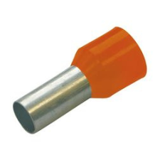 HAUPA Érvéghüvely szigetelt normál 0.5mm2 8mm narancs Haupa - 270719 villanyszerelés
