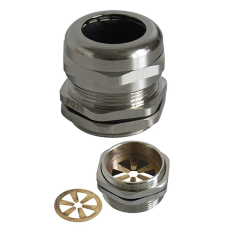 HAUPA GmbH Tömszelence fém M63 +anya 37-44mm IP68 EMC 250664 Haupa villanyszerelés