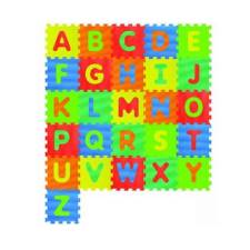 Hausmann ABC színes szivacs puzzle (26 darabos) egyéb bébijáték