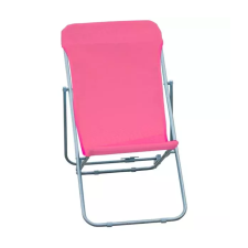Hausmann Összecsukható fémvázas kerti szék gyerekeknek - Pink (1173231) kerti bútor