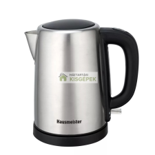 Hausmeister HM6414 VÍZFORRALÓ 1,7 L Inox vízforraló és teáskanna