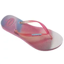 Havaianas Lábujjközös papucsok SLIM METALLIC RAINBOW Rózsaszín 37 / 38 női papucs