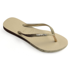 Havaianas Slim Sparkle II női papucs - bézs