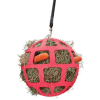  Hay Slow Feeder Rugalmas gömb szénaadagoló lovak számára  22 cm rózsaszín