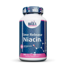 Haya Labs - Niacin Time Release 250mg / 100 tabs. vitamin és táplálékkiegészítő