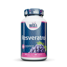 Haya Labs - Resveratrol 40mg. / 60 Tabs - Szív- és érrendszer vitamin és táplálékkiegészítő