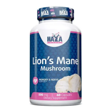 HAYA LABS Süngomba Lion’s Mane 500mg. 60 kapszula vitamin és táplálékkiegészítő