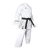 Hayashi Karate ruha, Hayashi, WKF, Katamori, 13 oz., fehér és színes hímzéssel, Fehér-kék szín, 155 cm méret