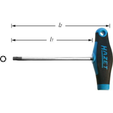 Hazet T markolatú torx csavarhúzó, Hazet 828-T25 (828-T25) csavarhúzó